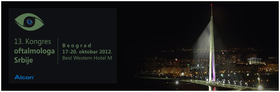 Kongres oftalmologa Srbije 2012 Kongres oftalmologa Srbije 2012