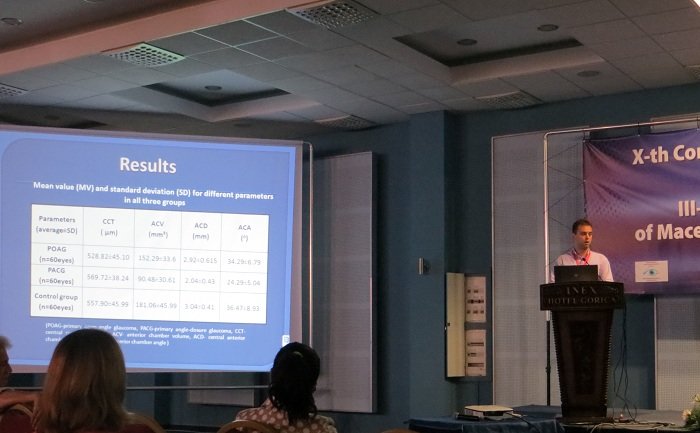 Dr Ranko Gvozdenović na kongresu u Ohridu Internacionalni kongres oftalmologa