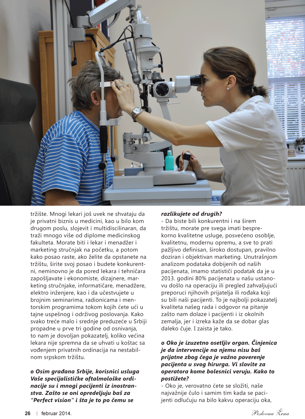 Dr Ivošević - Uspešna poslovna žena Poslovna žena - Intervju sa dr Ivošević