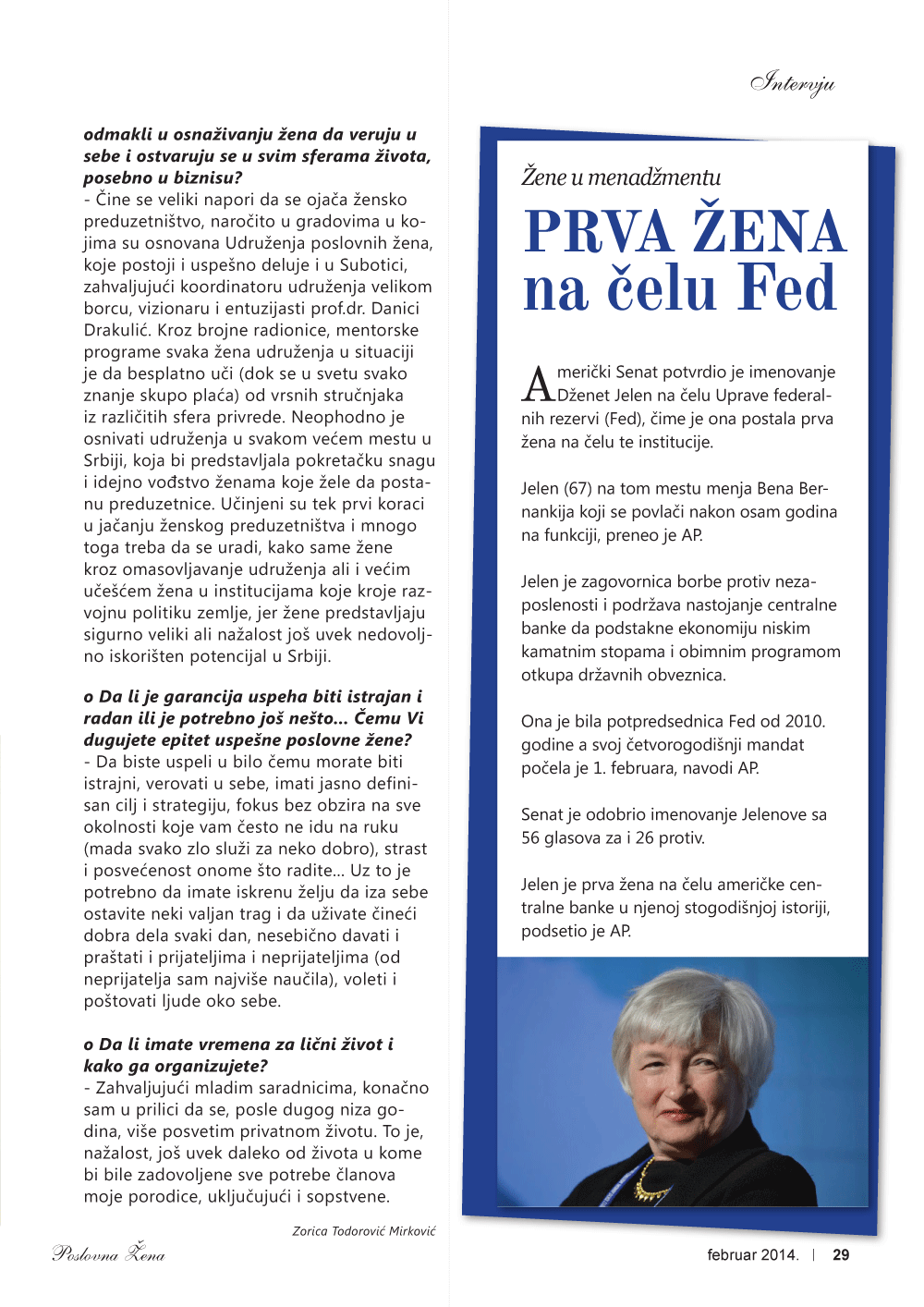 Dr Ivošević - uspešna poslovna žena Dr Ivošević - uspešna poslovna žena