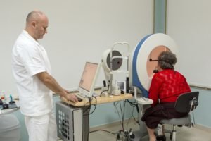 Computerized visual field