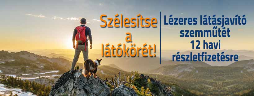 lézeres dioptriacsökkentés részletfizetés