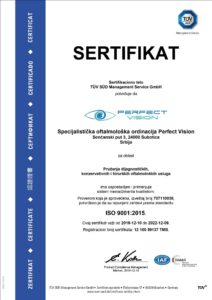 ISO 9001 minőségbiztosítási tanúsítvány