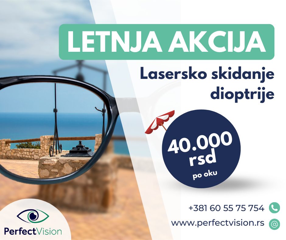 akcija lasersko skidanje dioptrije