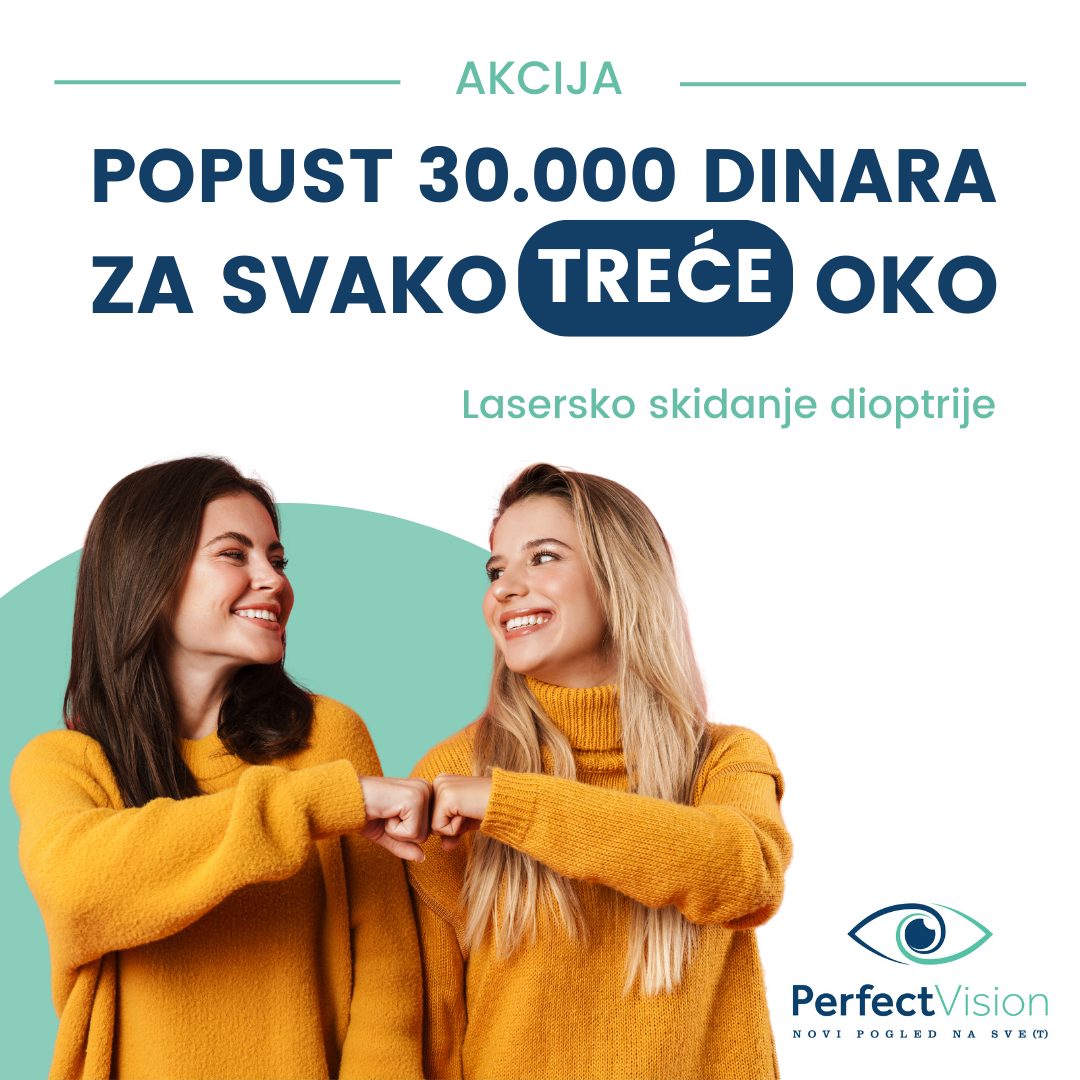 akcija lasersko skidanje dioptrije