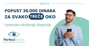 lasersko skidanje dioptrije