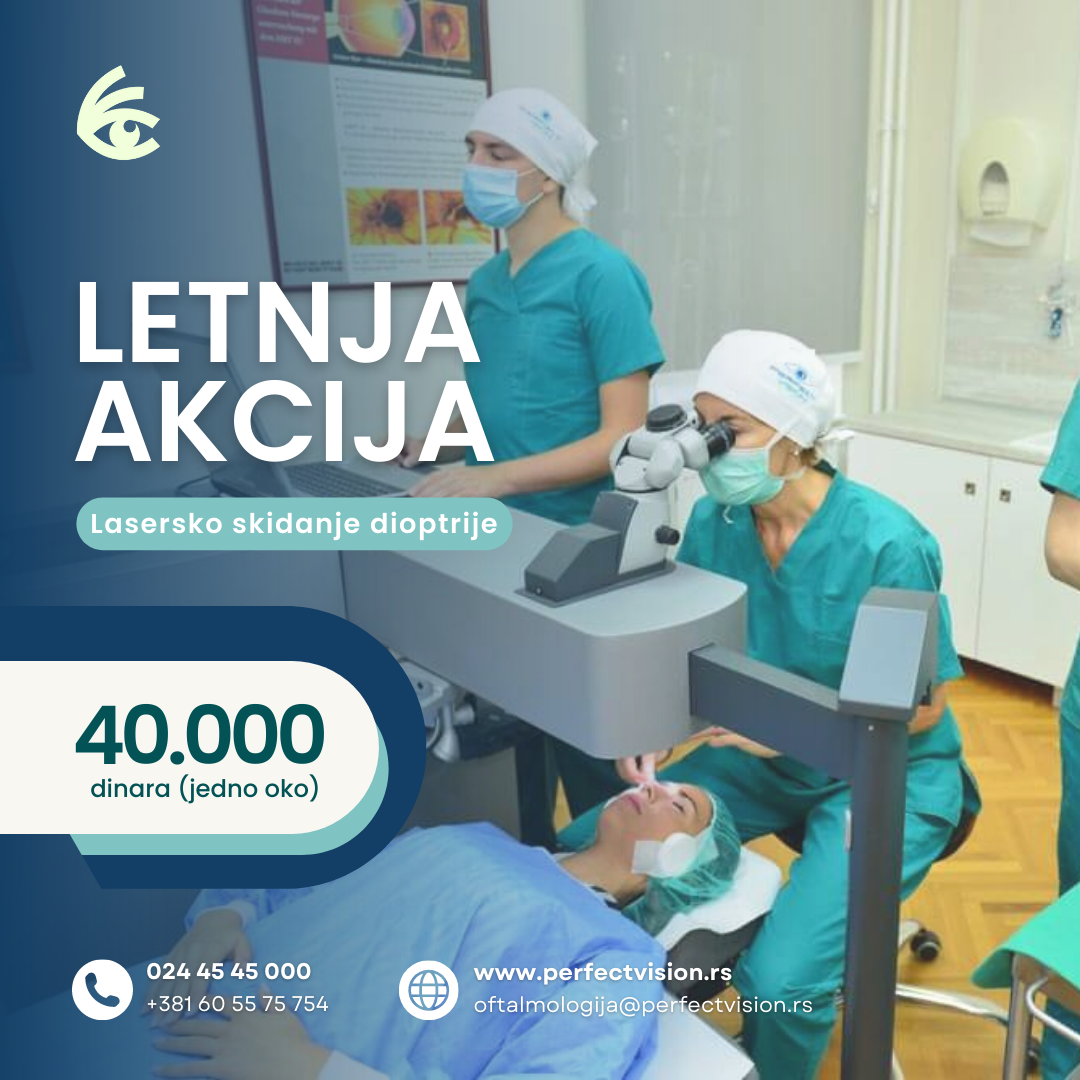 lasersko skidanje dioptrije akcija